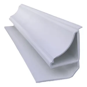 Meia Cana Pvc 5 Barra(s) Forro Bariri Branco Gelo Ciwt