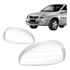 Lente Farol Corsa 94 A 02 Classic 03 A 2010 Vidro Lisa