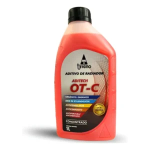 Aditivo Radiador Tirreno Fluido Orgânico Concentrado 1L Vermelho