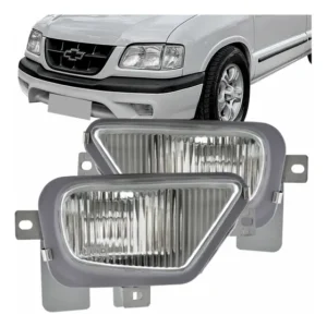 Par Farolete Milha Neblina S10/ Blazer 1999 2000 Lente Vidro