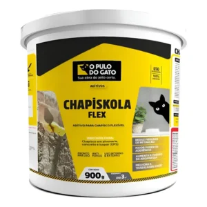 Aditivo Para Argamassa Chapiskola Flex 900g Pulo Do Gato
