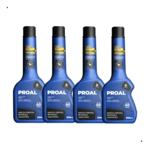 Aditivo Para Etanol Álcool Bardahl Proal 200ml 4 Unidades