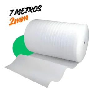 Manta Polietileno Expandido 2mm Para Piso Laminado C/ 7m