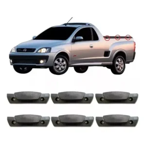 Gancho Carroceria Montana Conquest 1.8 Ano 2005 Kit 6 Gancho