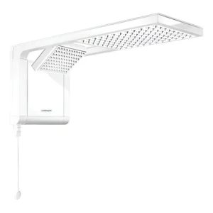 Chuveiro elétrico de parede Lorenzetti Acqua Ultra Duo branco 5500W
