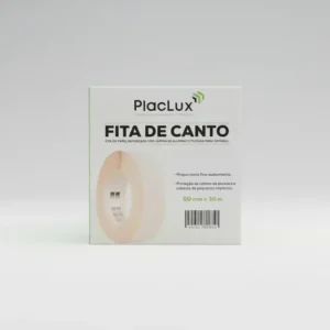 Fita De Canto Placlux Alumínio 50mm X 30m Para Drywall