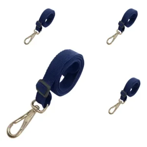 Tirante Ajustável 2 M Capota Náutica C/ Mosquetão Kit 4 Un. Cor Azul