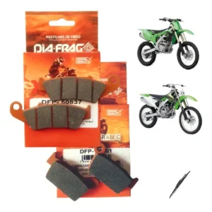 Pastilha Diant + Tras Kxf250 Kx250 Kxf450 Kx450 Klx450