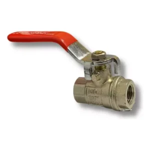 Válvula Esfera Metal Alavanca 1/4" BSP Profield Rosca Fêmea