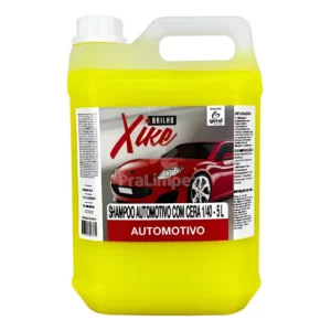 Shampoo Automotivo Brilho Xike Lava Auto Com Cera Concentrado 5L pH Neutro Biodegradável
