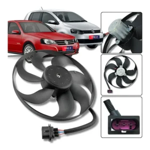 Ventoinha Radiador Golf Sapao 2000 01 2002 2003 2004 2007