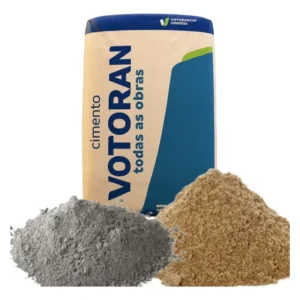 Kit Para Reparos Cimento Votoran Cinza 3kg Construção Artesanato