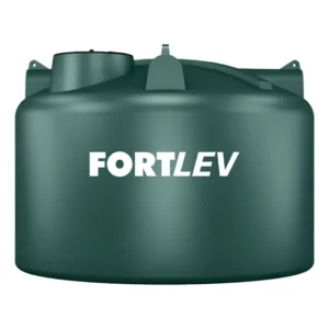 Tanque Vertical Verde de Polietileno Fortlev 5000 Litros com Proteção UV