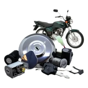 Kit Tampa Tanque Chave De Ignição Travas Cg Titan 2002 2003