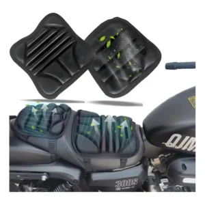 Kit 2 Almofadas De Gel Para Assento Moto Absorpção De Choque