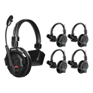 Fone 5 Headset Intercomunicador Synco Xtalk X5 Completo