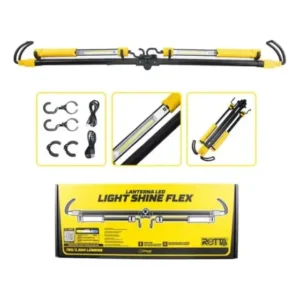 Rotta 376 Lanterna Led Cob De 30w Dobravel Para Capota
