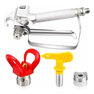 Kit De Pistola Pulverizadora Sem Ar, Com Válvula Borboleta