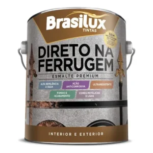 Esmalte Direto Na Ferrugem Ouro Antigo 3,6l Brasilux