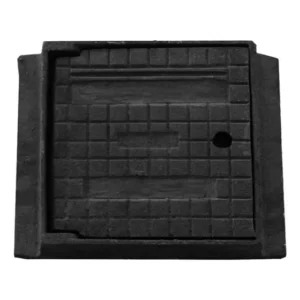 Tampa Tampão De Chão T5 Articulado De Ferro Fundido 19x19cm