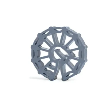 Espaçador Para Ferro Circular 15mm Com 100un Sândalo
