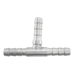 Conexão T Alumínio Mangueira Adaptação 5/16 8mm Universal