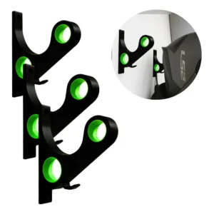 Kit 03 Suporte Pendurar Capacete Acessório Chave Parede Fixo