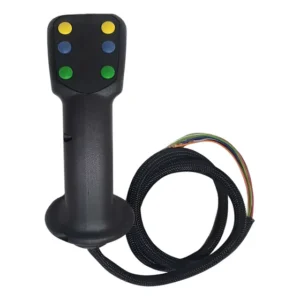 Joystick 6 Botoes P/comando Hidraulico Eletrico 12v Ind