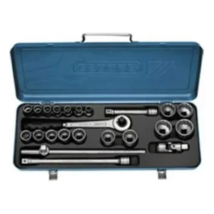 Chave Soquete Estriada Jogo 12 A 32mm Encaixe 1/2 23pc [ 015