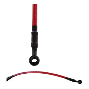 Flexível De Freio Dianteiro Crf 230 Daniquip (trama De Aço)