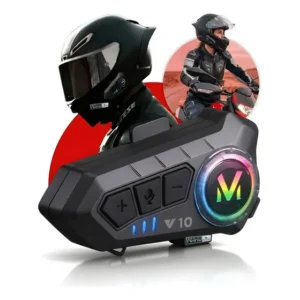 Fone de Ouvido Para Capacete Intercomunicador Bluetoot Moto Hardline Bluetooth Para Capacete Headset Moto Sem Fio Música GPS Chamada Handsfree Alta Potência