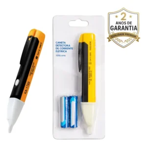 Caneta Detectora De Energia Elétrica Teste Tensão Sonora Bip Lanterna Led Luz fios tomadas Tsaleach Active