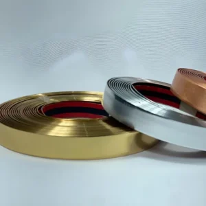Fita Metalizada De Pvc 20mm Com Autocolante 3m 5mts