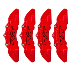 Kit 4 Capas De Pinça Freio Rampage Rt, 24cm 3p Inox + Cola