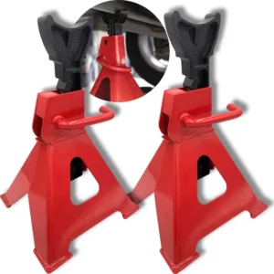 Par De Cavalete Automotivo 4 Apoios Profissional Reforçado