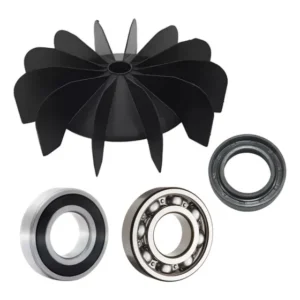 Kit Hélice Retentor Do Eixo + Rolamentos Motor Karcher Hd585