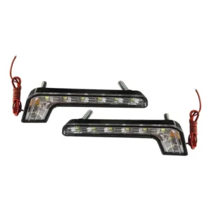 Acessórios Para Carros 8 Led Drl Daytime Running