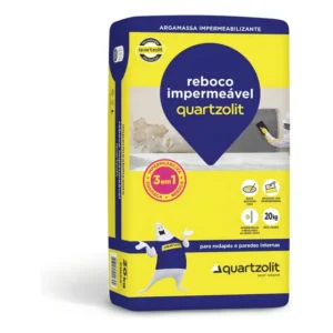 Argamassa de gesso impermeável Quartzolit Argamassa 20 kg