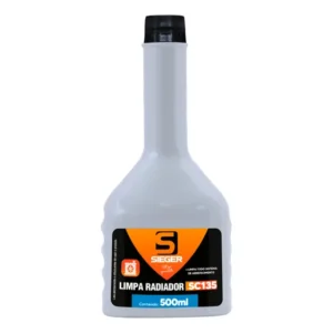 Limpa Radiador Sieger 500 mL Para Carro Caminhonete Sistema Arrefecimento