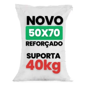 Kit 20 Sacos Ráfia Entulho Construção 50x70 Grande Novo