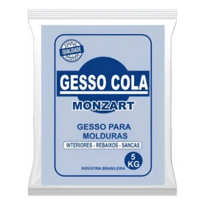 Gesso Cola Molduras, Sancas, Drywall, Acabamentos 5kg