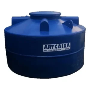 Tanque de Água Artcaixa Box Vertical Polietileno 2000L Azul