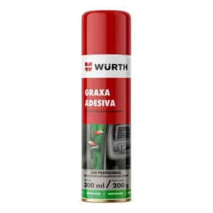 Graxa Adesiva Líquida Aderente 300ml/ 200g Wurth