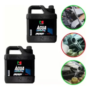 Kit 2 Água Desmineralizada para Radiador e Bateria Koube 5L