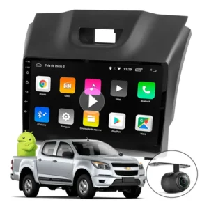 Multimídia 9pol Android S10 Trailblazer 2012 2013 2014 2015