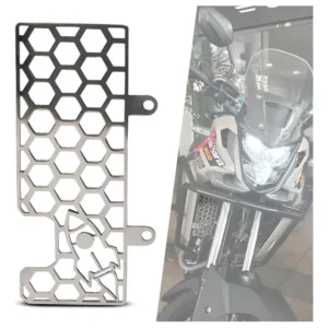 Protetor Radiador Inox Para Sahara 300 Honda 2024 Em Diante