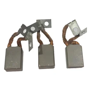 3 Escovas De Carvão Ferramentas Motor Partida Krong 19,6mm