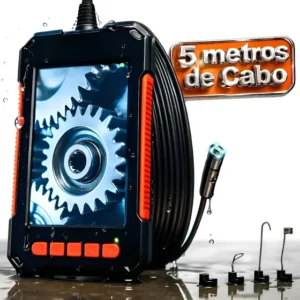 Câmera De Inspeção Veicular Lcd Full Hd 6m Ip67