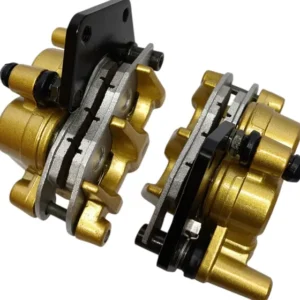 Pinça De Freio Com Pistão Duplo Titan 150 2004 A 2008 Preta