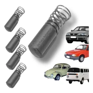 Carvao Tampa Distribuidor Com Mola Fino 4,9mm - Kit 5 Peças